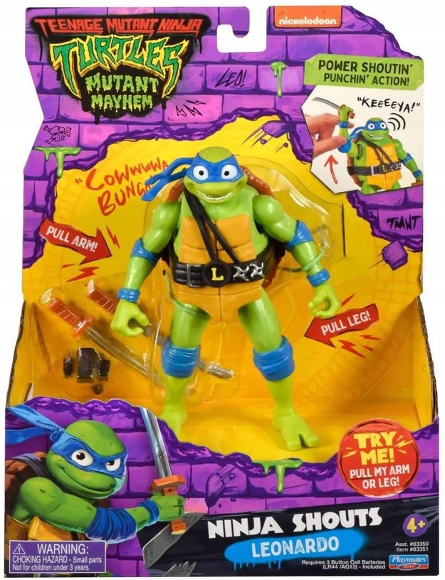 Figúrka Teenage Mutant Ninja Turtles Leonardo 14 cm